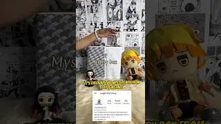Anime mystery box unboxing #unboxing #mysterybox @YOGINSTINCT