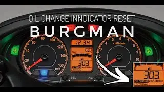 2014+ Suzuki Burgman 125/200 ABS RESET SERVICE INDICATOR