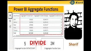Power BI  - DAX | Aggregation Function | DIVIDE
