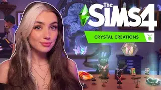 Sims 4 Crystal Creations Trailer Overview │ Jewellery Making! │ No CC │ Sims 4