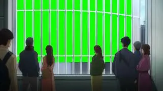 Mashima speech green screen 06. Lycoris Recoil.