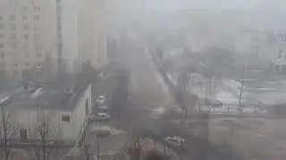Весна бывает и такой. Буря в Бутово