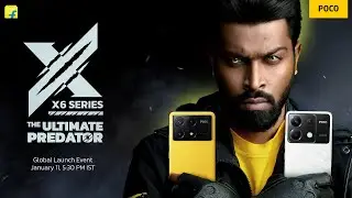 POCO X6 Series  | Global Debut
