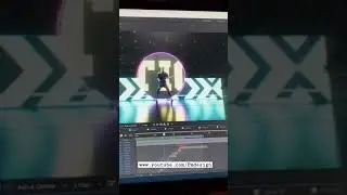 cinema 4d broadcast design, motion graphics work under process
