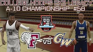 A-10 Championship vs. Former Rival! - College Hoops 2K8 Legacy (Part 58/S5)