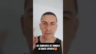30 TEMPLATES de tunnels de vente Système. io offerts 🎁 
