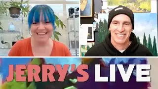 Jerry's LIVE Episode #JL287: Painting on a Budget with Liquitex Basics Acrylic Fluid