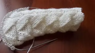 Узор Елки для кофт и кардиганов