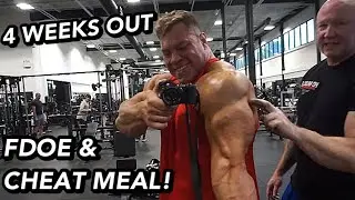 FULL DAY EATING + CHEAT MEAL | 4 WEEKS OUT IFBB VANCOUVER PRO