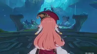 Genshin Impact - Yanfei C6 team gameplay