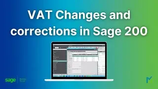 VAT Changes and how to implement them in Sage 200