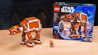 LEGO Star Wars Gingerbread AT-AT REVIEW | Set 40806