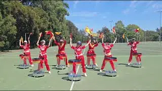 悉尼中国民族艺术团梦幻水鼓舞《开门红》