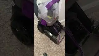 Carpet shampoo session!! I love doing this for different rooms. #carpetcleaning #cleaningmotivation