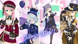 [ MMD Genshin Impact ] ⌜Jump Up⌟