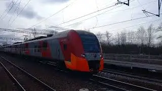 Train by Pskov to Saint Pe
