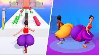 Twerk Race 3D 👸🥒🍔 All Levels Gameplay Trailer Android, iOS TR3D1GP3