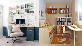 Study Room Design Ideas | Modern Small Space Study Room Designs | Study Table Design | Home Office