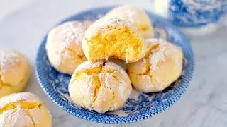 Definitely a must try! Cracked lemon cookies ASMR