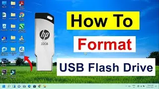 How To Format USB Flash Drive on Laptop/PC