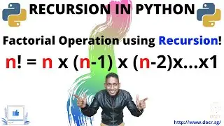 Factorial Operation using Recursion!