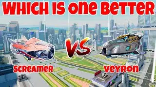 WR🔥 New Weapon Screamer VS Veyron Weapon Comparison |WAR ROBOTS|