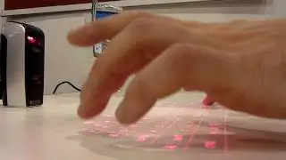 evoMouse Projected Keyboard Shown Off At CES