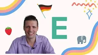 Buchstabe E / Letter E in German - German Alphabet - KidsGerman
