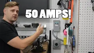 50amp / 220V outlet INSTALLED!