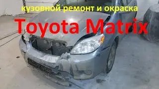 Тойота Матрикс ремонт и покраска в Нижнем Новгороде .Toyota Matrix