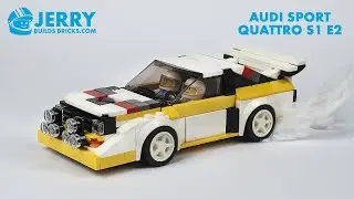 Custom LEGO Audi Sport Quattro S1 E2 instructions (MOC #135)