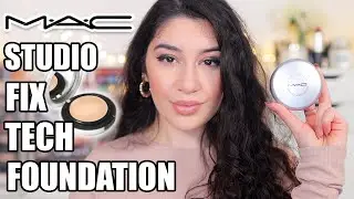 NEW MAC STUDIO FIX TECH CREAM-TO-POWDER FOUNDATION REVIEW