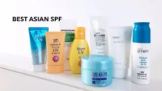 ULTIMATE ASIAN SUNSCREENS REVIEW | 8 popular Asian / Korean / Japanese SPFs reviewed ☀️