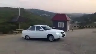 Приора дрифт в Чечне, грозный