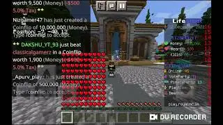 IN LIFESTEAL SMP I FINNALLY GOT 100 HEARTS      :IP-PLAY.ROYALMC.IN DEFFUALT PORT