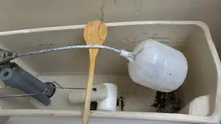WATER KEEPS RUNNING IN TOILET