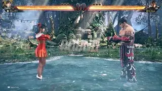 TEKKEN 8 Ling Xiaoyu vs Jin Kazama Super Ghost Battle