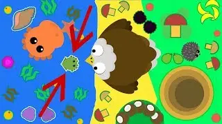 MOPE.IO - EAGLE RESCUES, MOJO AND MEETS MALUSHENKO THE KRAKEN - GAME MOPE IO