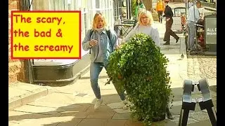 The scary, the bad & the screamy. Bushman prank. Bushman UK.