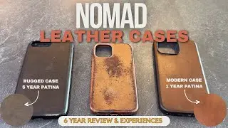 Nomad iPhone Leather Cases - 6 Year Review and Patina Experiences