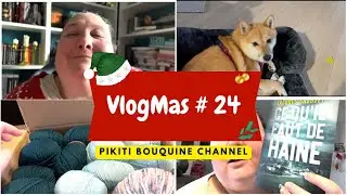 Vlogmas 24: 1 day 1 book