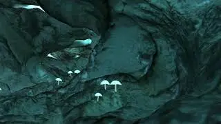Alien Cave . CG Animation by Alexandra Schwaighofer