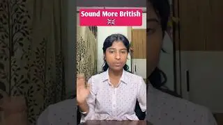 'R' in British 🇬🇧 Accent 