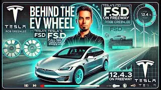 Part 2 -Tesla's FSD 12.4.3 Freeway Driving in 2022 Model 3 LR