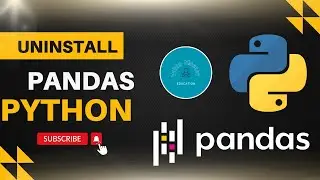 Uninstall Pandas in Windows | Uninstall Python Pandas | WhizMaster