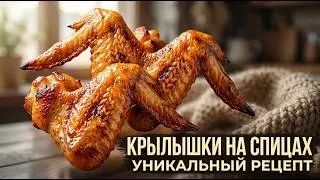 шикарный закусон вместо шашлыка  Крылья на спицах