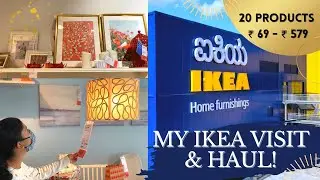 Ikea Shopping Haul - 20 Useful Products ₹69 - ₹579 | My First Ikea Store Visit In Bangalore! 