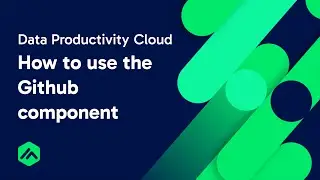 Github component | Data Productivity Cloud