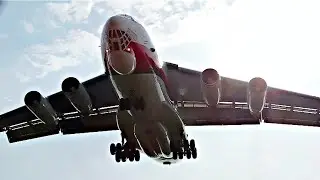 IL-76 Triple power in one video. Make the sound louder.