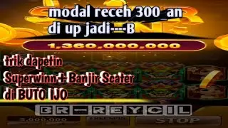 Trik tanpa pilih pola room BUTO IJO[[Banjir Scater+Super win ]]hanya modal 300m